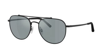 Das Bild zeigt die Oliver Peoples Sonnenbrille OV1346S 50626G leicht seitlich.